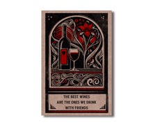 Load image into Gallery viewer, The Best Wines are the Ones We Drink with Friends - Postcards