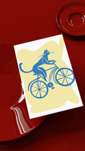 Load image into Gallery viewer, Bicycle Kitty Cat Postcards