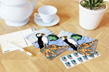 Load image into Gallery viewer, Wildlife of the US Postcards - Massachusetts - Atlantic Puffin