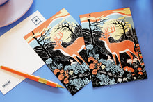 Load image into Gallery viewer, Wildlife of the US Postcards - Arkansas - White Tail Deer