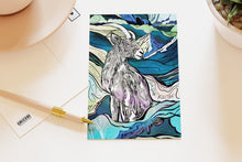 Load image into Gallery viewer, Wildlife of the US Postcards - South Dakota - Mountain Goat