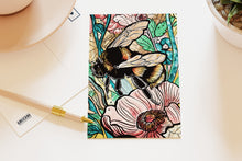 Load image into Gallery viewer, Wildlife of the US Postcards - Oklahoma - American Bumblebee