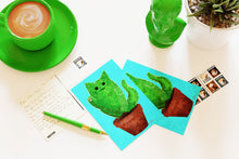 Load image into Gallery viewer, Cactus Cat Postcards