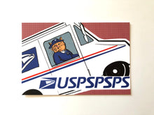 Load image into Gallery viewer, USPS (pspspsps!) Postcards / Funny Cat Postal Parody
