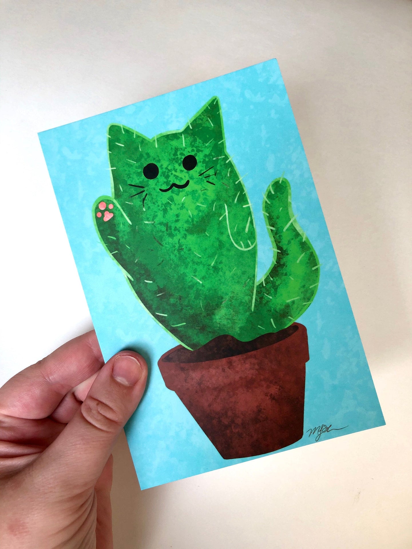 Cactus Cat Postcards