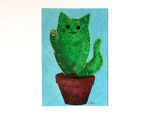 Load image into Gallery viewer, Cactus Cat Postcards
