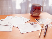 Load image into Gallery viewer, Just an Otter Day in Paradise Postcards