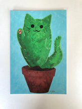 Load image into Gallery viewer, Cactus Cat Postcards
