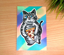 Load image into Gallery viewer, Pizza Cat Postcards