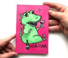 Load image into Gallery viewer, Wineosaur Postcards