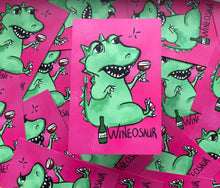 Load image into Gallery viewer, Wineosaur Postcards