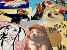 Load image into Gallery viewer, Dog Cards Only: Surprise Me with Postcards
