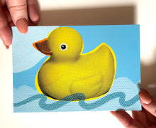 Load image into Gallery viewer, Rubber Ducky Postcards