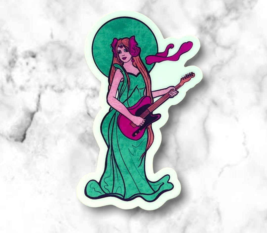 Guitar Fairy Stickers