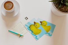 Load image into Gallery viewer, Rubber Ducky Postcards