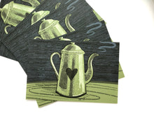 Load image into Gallery viewer, French Coffee Pot Postcards