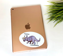 Load image into Gallery viewer, Triceratops / Tricerabottoms Sticker
