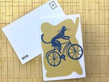 Load image into Gallery viewer, Bicycle Kitty Cat Postcards
