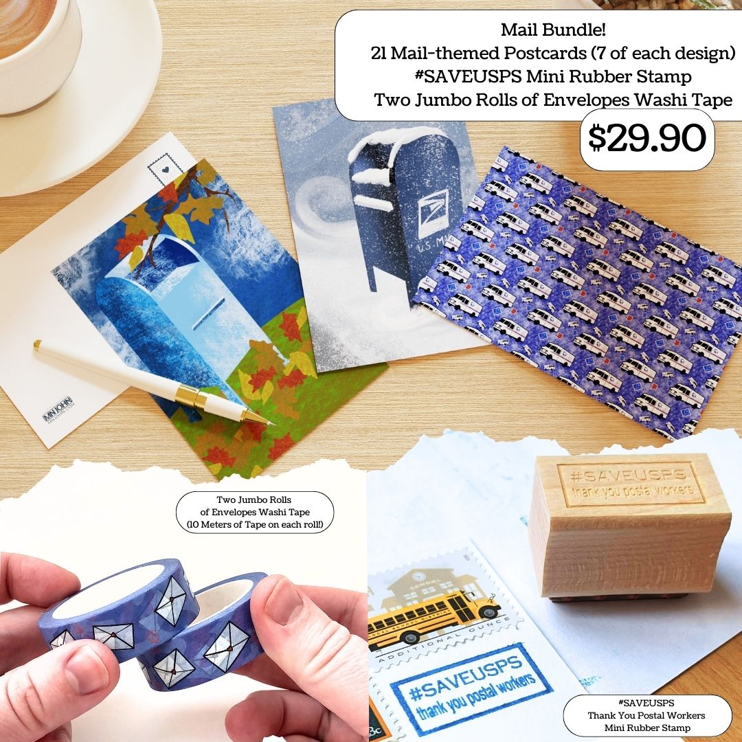 Stamp Subscription: Postcard Roll