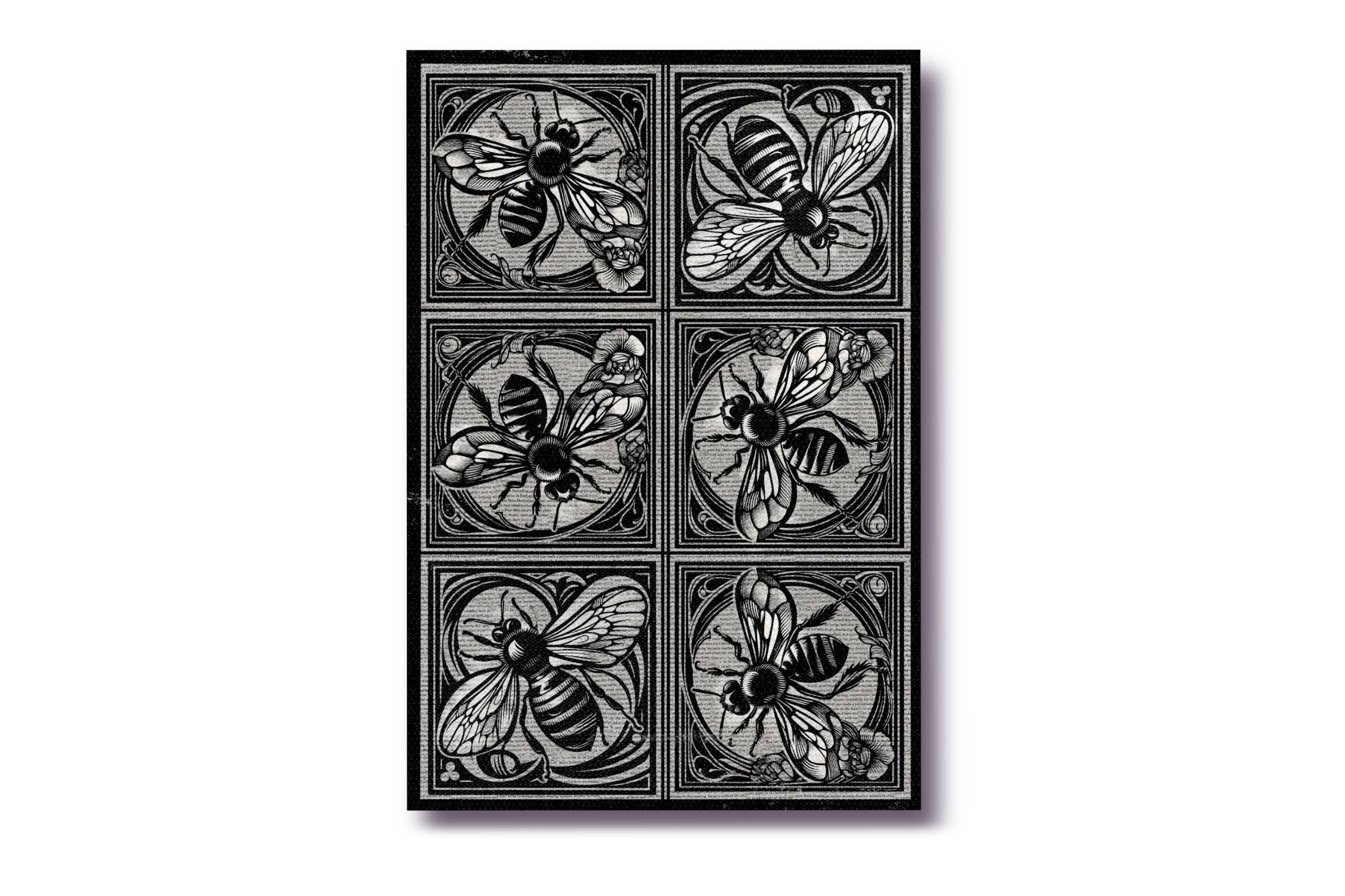 Newsprint Bee Postcards - NEW – MN John