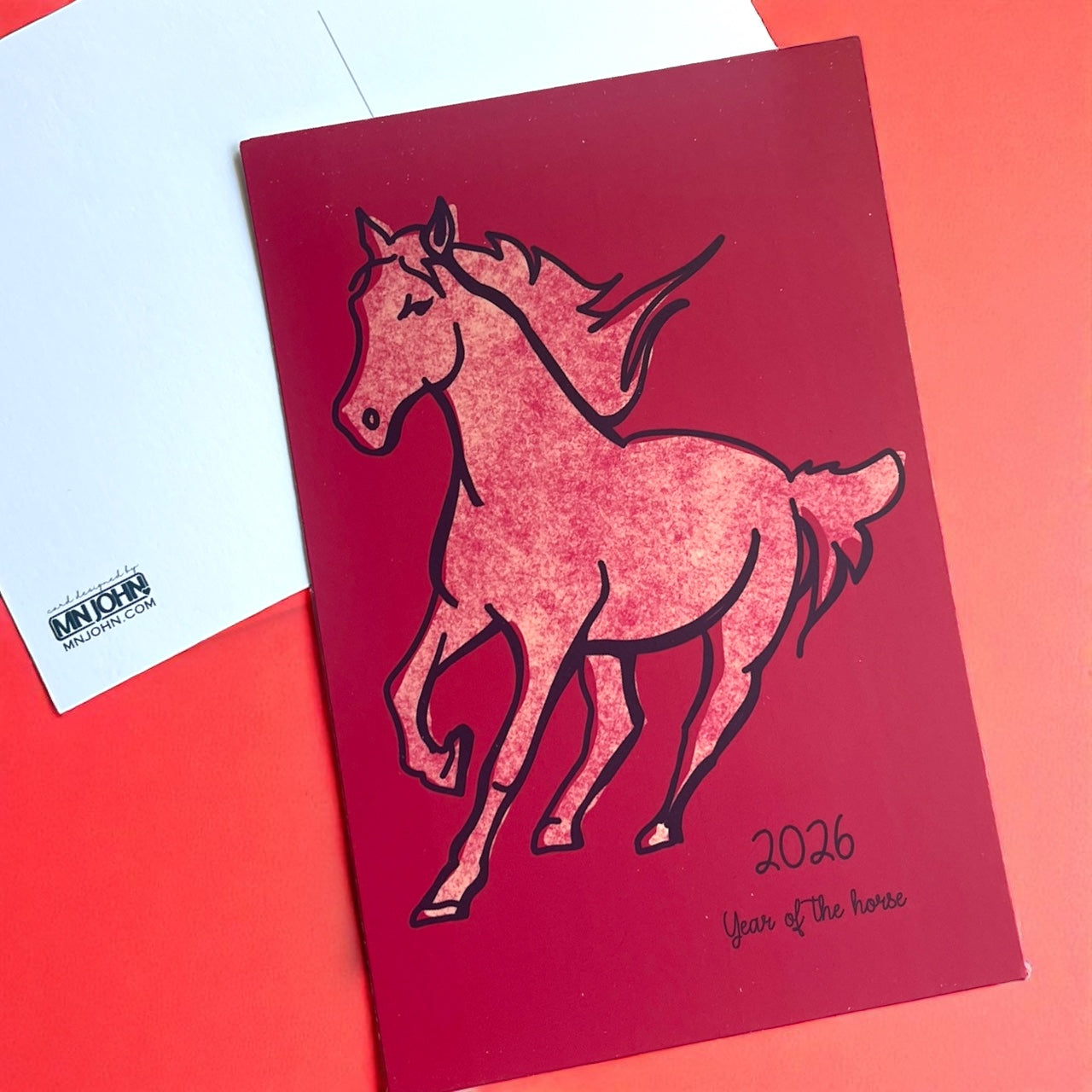 2026 Year of the Horse Lunar New Year Postcards