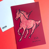 2026 Year of the Horse Lunar New Year Postcards