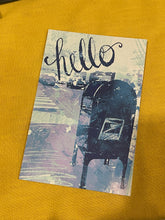 Load image into Gallery viewer, Hello! Blue Mailbox Postcards
