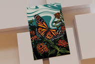 Wildlife of the US Postcards - Idaho - Monarch Butterfly