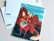 Wildlife of the US Postcards - Utah - Red Fox