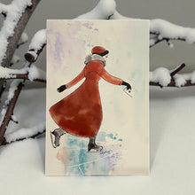 Load image into Gallery viewer, Skating to the Mailbox Postcards
