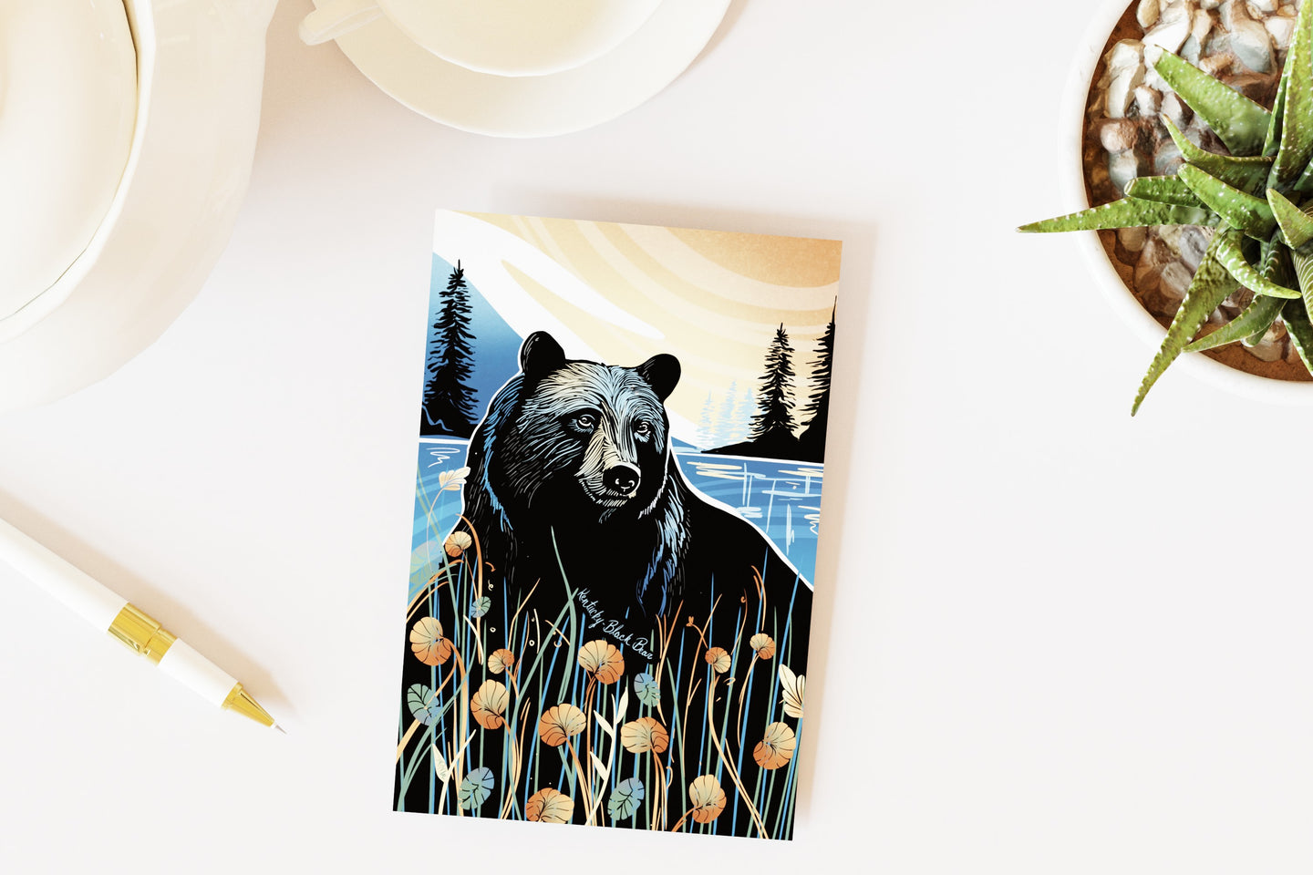 Wildlife of the US Postcards - Kentucky - Black Bear