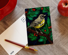 Load image into Gallery viewer, Wildlife of the US Postcards - Michigan - Kirtland&#39;s Warbler
