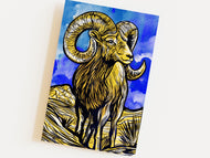 Wildlife of the US Postcards - Nevada - Bighorn Sheep