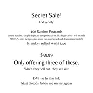 Secret Sale Set!