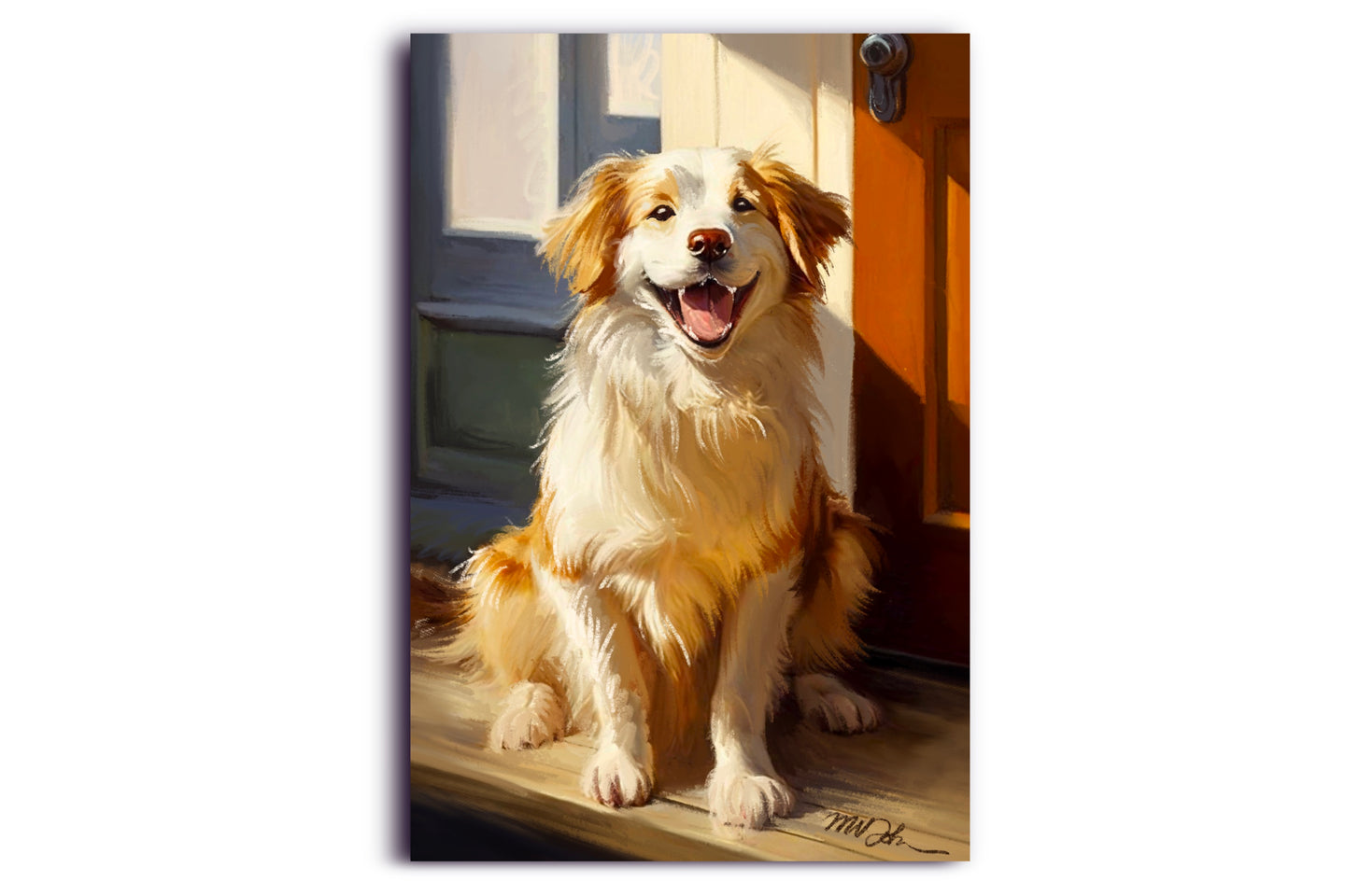 Dog in the Doorway Postcards - NEW