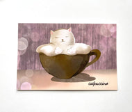 Catpuccino Postcards