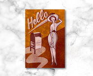 Hello! Vintage Mailbox Postcards