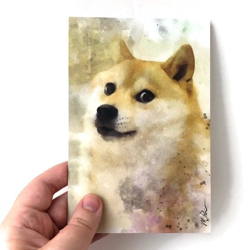 Doge Postcards