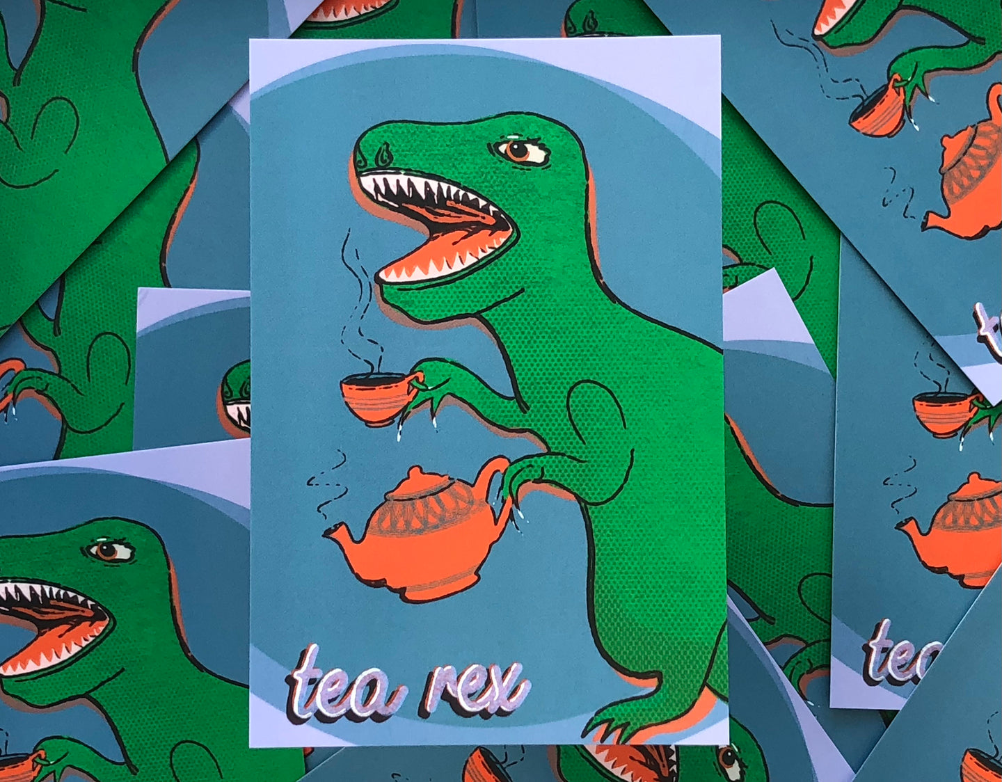 T-Rex (Tea Rex) Postcards