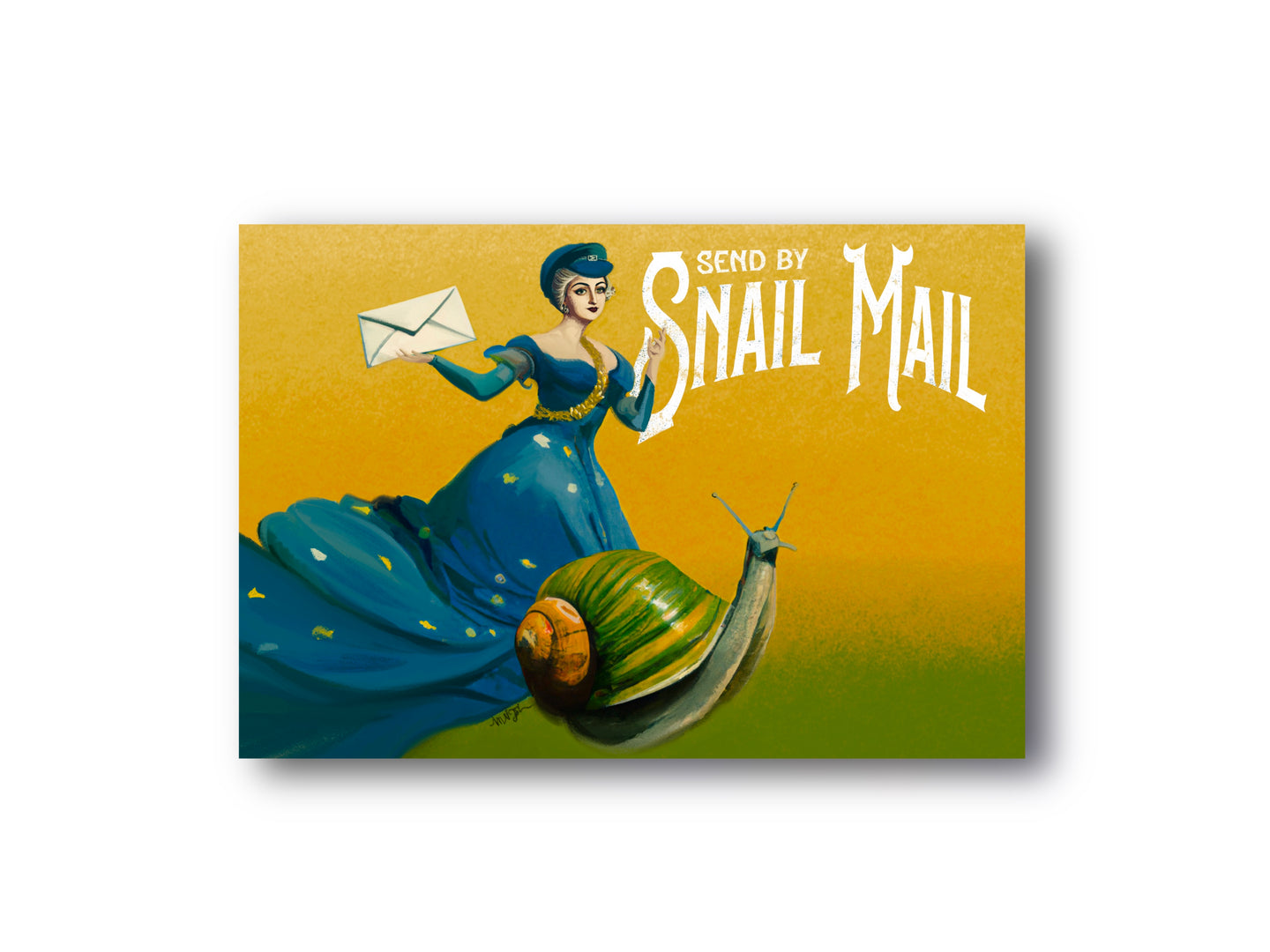 Send by Snail Mail Postcards - NEW