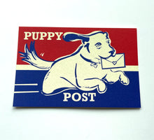 Load image into Gallery viewer, Puppy Post Postcard
