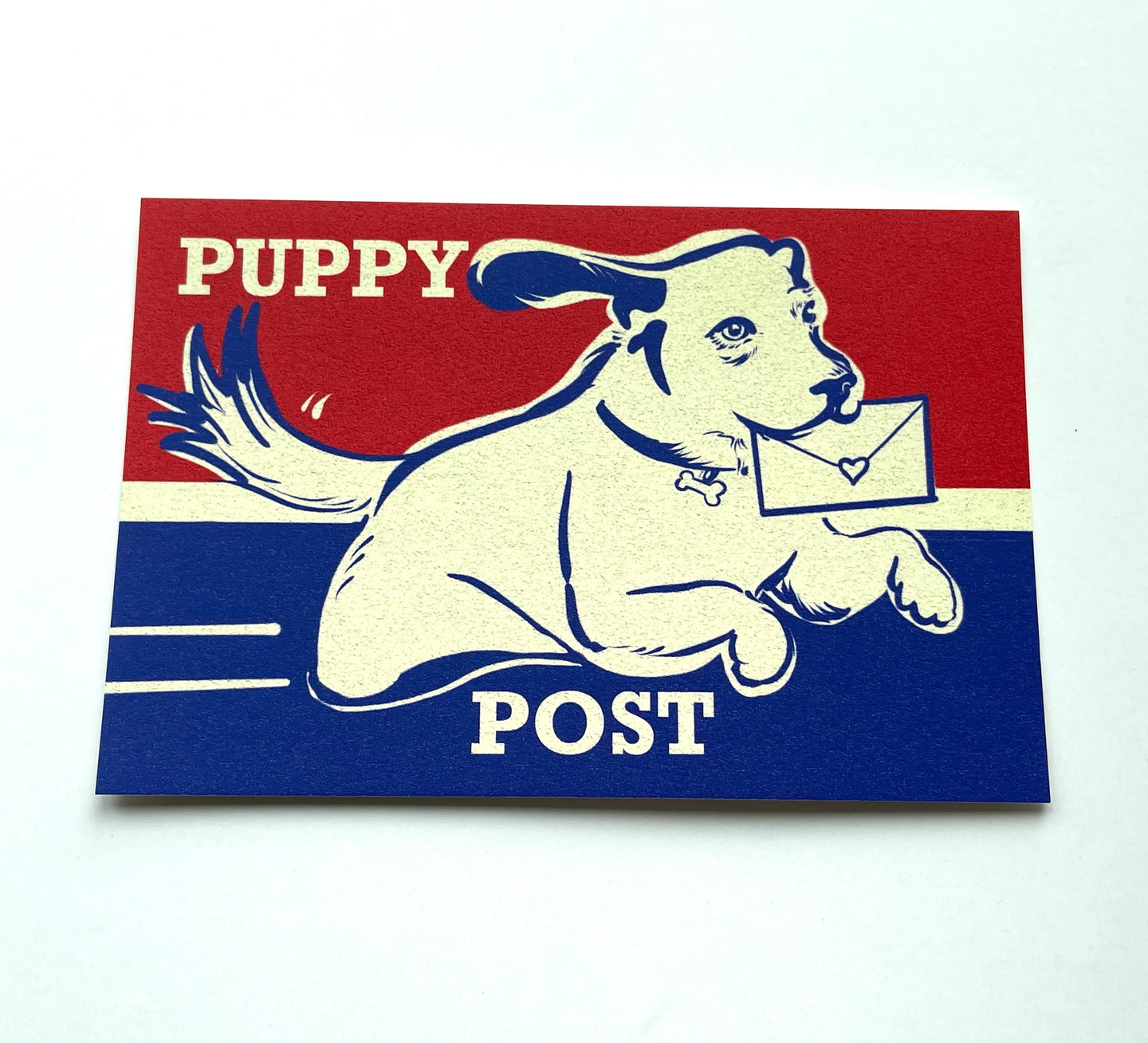 Puppy Post Postcard