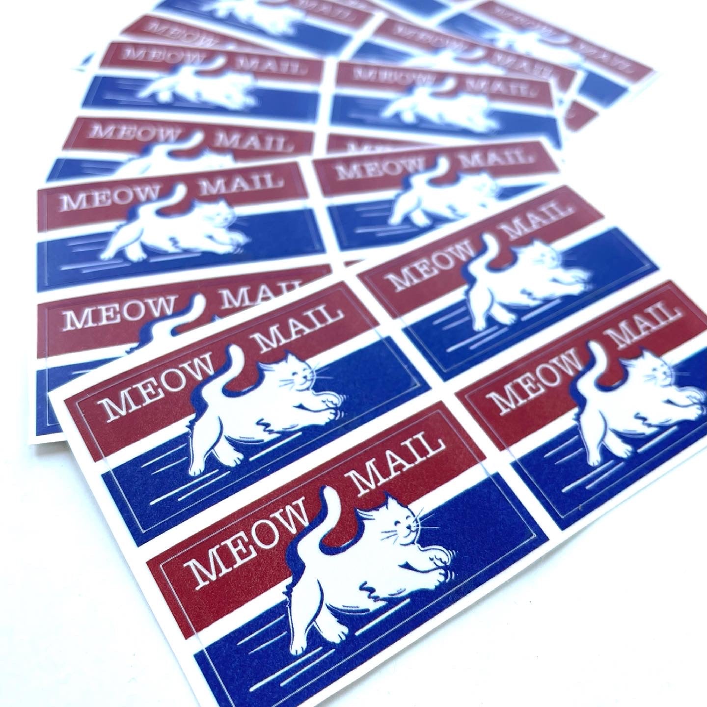 Meow Mail Postal Stickers (Sheet of Four) – MN John