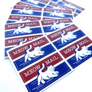 Meow Mail Postal Stickers (Sheet of Four)